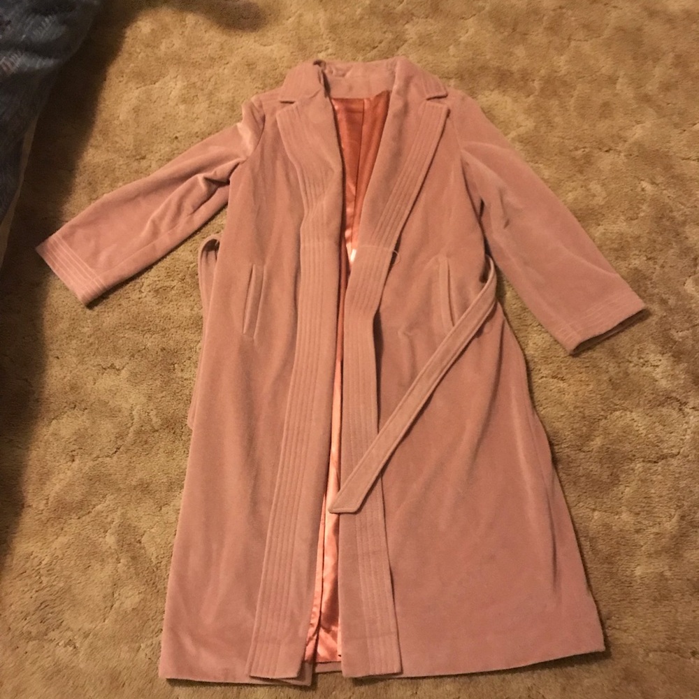 Vintage Cashmere Trench Coat